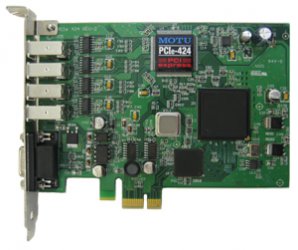 MOTU PCI 424 e-card